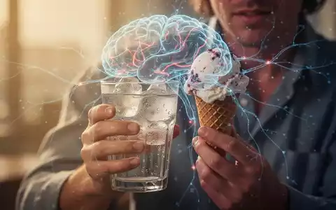 Eine Person hält ein eiskaltes Getränk, während im Hintergrund eine verschwommene, warme Umgebung zu sehen ist. - Foto: über boerse-global.de