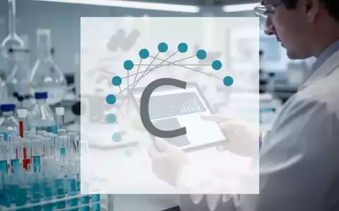 Ein Forscher in einem Labor, der Daten auf einem Tablet überprüft, mit verschwommener wissenschaftlicher Ausrüstung im Hintergrund. - Foto: über boerse-global.de