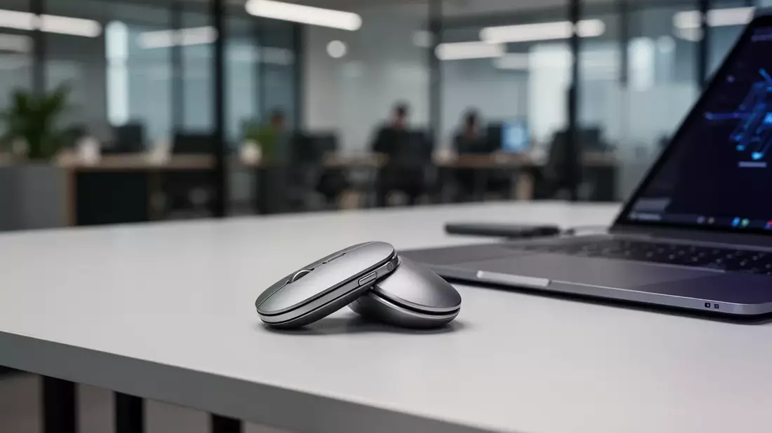 Logitech Mobi Fold: Faltbare Maus für unterwegs vorgestellt