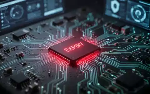 Nahaufnahme einer leuchtenden Platine mit rotem Licht, das eine drohende digitale Sicherheitslücke symbolisiert. - Foto: über boerse-global.de