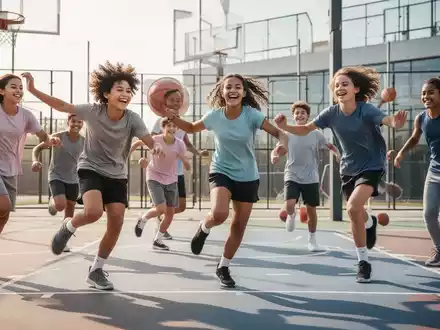 Jugendliche beim Sport, die Freude und Energie ausstrahlen, um die Verbindung zwischen Bewegung und mentaler Gesundheit zu symbolisieren. - Foto: über boerse-global.de