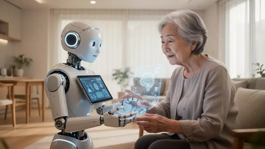 Japan: Gentherapie, Roboter und Generationen-WGs gegen das Altern