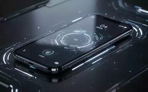 A futuristic smartphone screen showing a clean, glowing user interface, symbolizing a software update. - Foto: über boerse-global.de