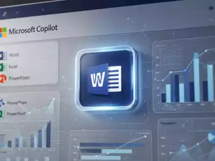 A glowing, futuristic AI button integrated into a clean, modern digital interface of a professional productivity application. - Foto: über boerse-global.de