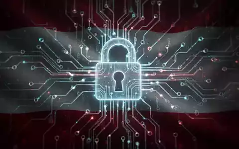 A glowing digital padlock superimposed over a complex neural network or circuit board, set against a dark, ominous background with subtle red and white lighting. - Foto: über boerse-global.de