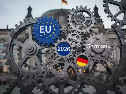 Abstrakte Darstellung von Zahnrädern, die sich nicht richtig ineinandergreifen, symbolisierend die EU-Entgelttransparenzrichtlinie und ihre Umsetzung in Deutschland. - Foto: über boerse-global.de