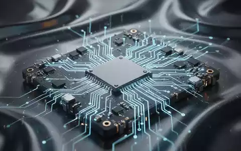 Eine stilisierte, leuchtende Leiterplatte, die fortgeschrittene Batterietechnologie und Innovation darstellt. - Foto: über boerse-global.de