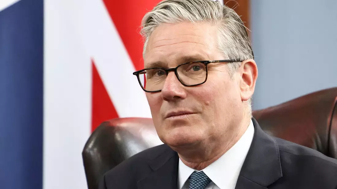 Der britische Premier Keir Starmer zeigt sich entschlossen. (Archivbild) - Bild: Jack Taylor/PA Wire/dpa