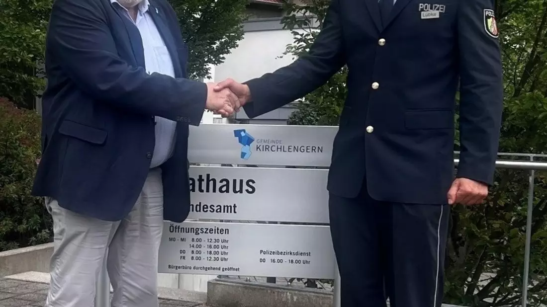 POL-HF: Bürgermeistergespräche im Kreis Herford - Kirchlengern mit kreisweit stärkster Abnahme der Kriminalitätsbelastung - Bild: presseportal.de