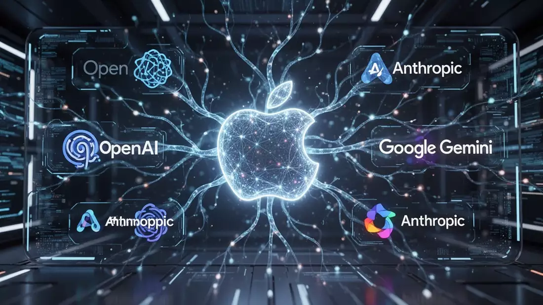 Apple öffnet Siri für ChatGPT, Claude und Gemini in iOS 27