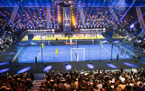 Aufschlag Ruhrgebiet! ProSieben zeigt die Promi Padel WM live aus der Arena Oberhausen - Foto: Joyn/Benedikt Müller, presseportal.de