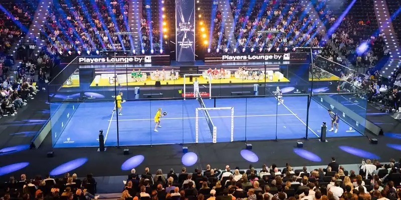 Aufschlag Ruhrgebiet! ProSieben zeigt die Promi Padel WM live aus der Arena Oberhausen - Foto: Joyn/Benedikt Müller, presseportal.de
