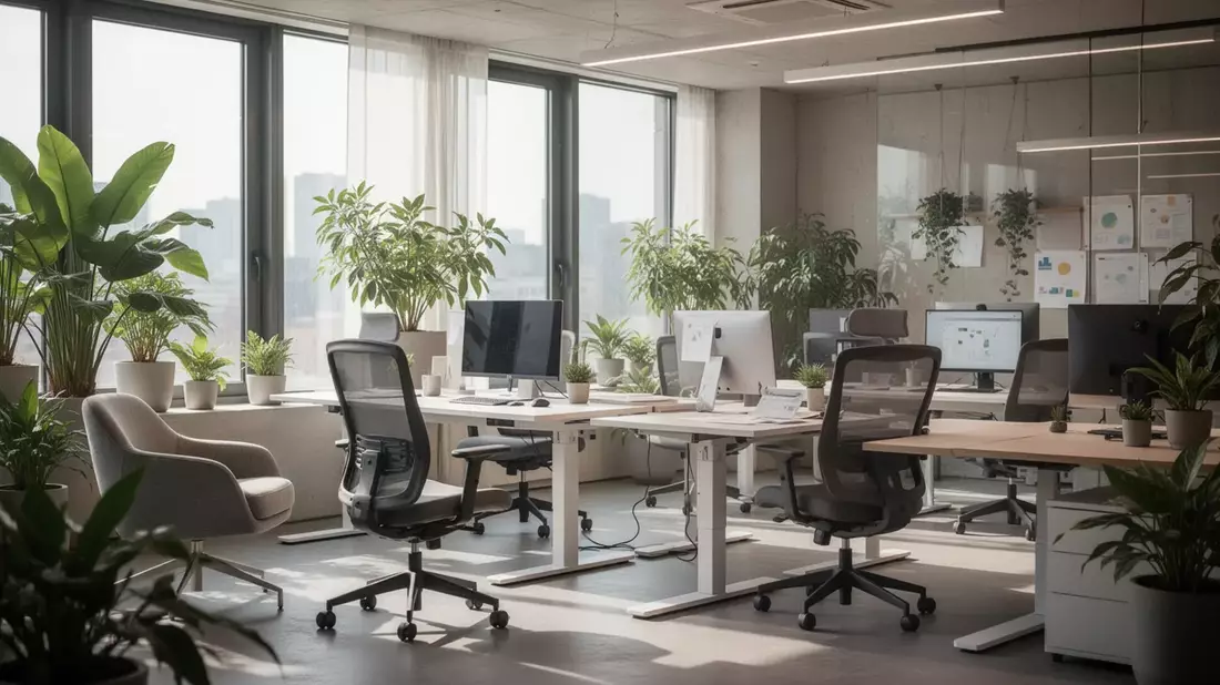 Büro der Zukunft: Ergonomie, Technik und KI-Risiken im Fokus