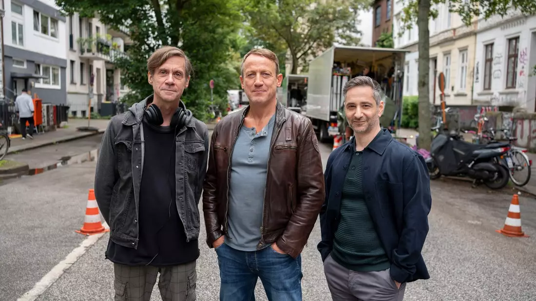 Dreh für neuen NDR-„Tatort“ Bundespolizei: „Paranoia“ mit Wotan Wilke Möhring und Denis Moschitto - Bild: presseportal.de