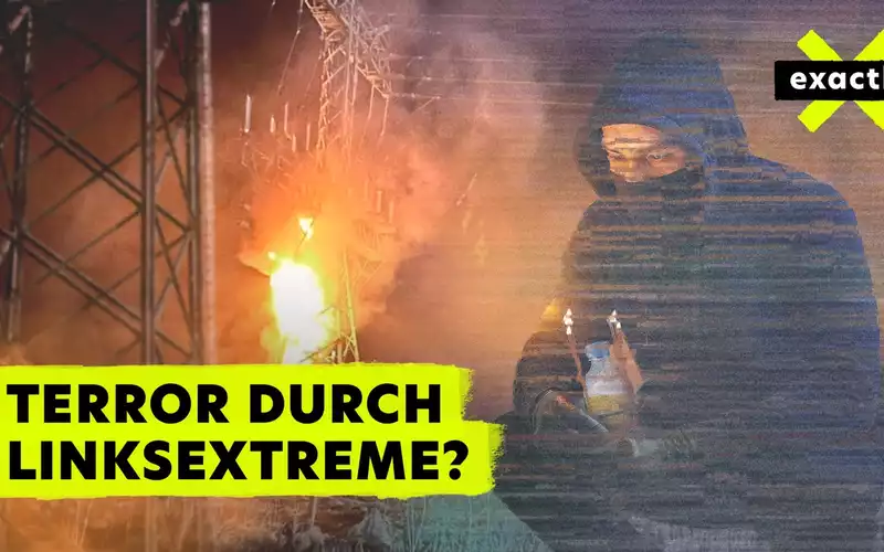 MDR-Reihe „exactly“ zum Thema „Linksextreme Sabotage: Wie die „Vulkangruppen“ Deutschlands Infrastruktur angreifen“ - Foto: presseportal.de