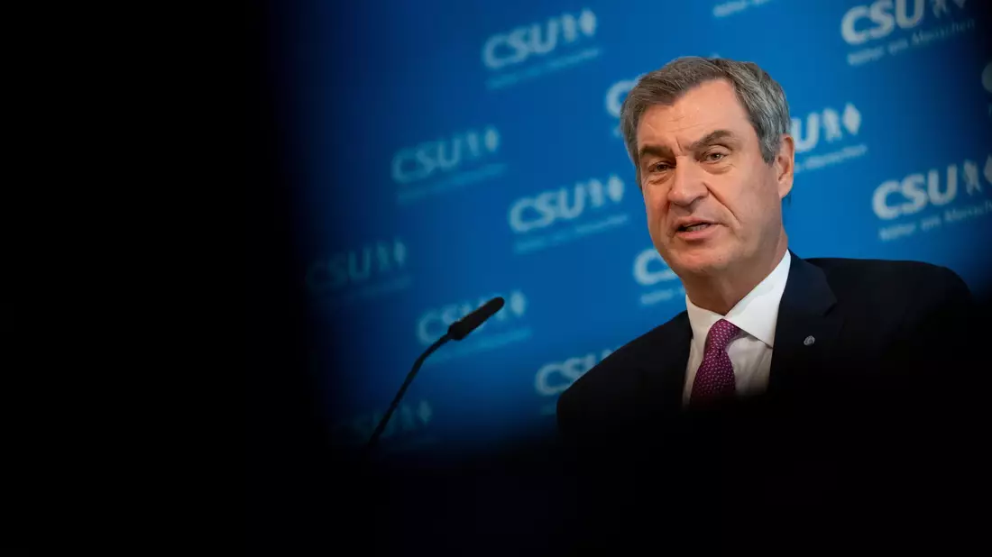 CSU-Chef Markus Söder fordert Kompromissbereitschaft von allen Seiten. - Bild: Sven Hoppe/dpa