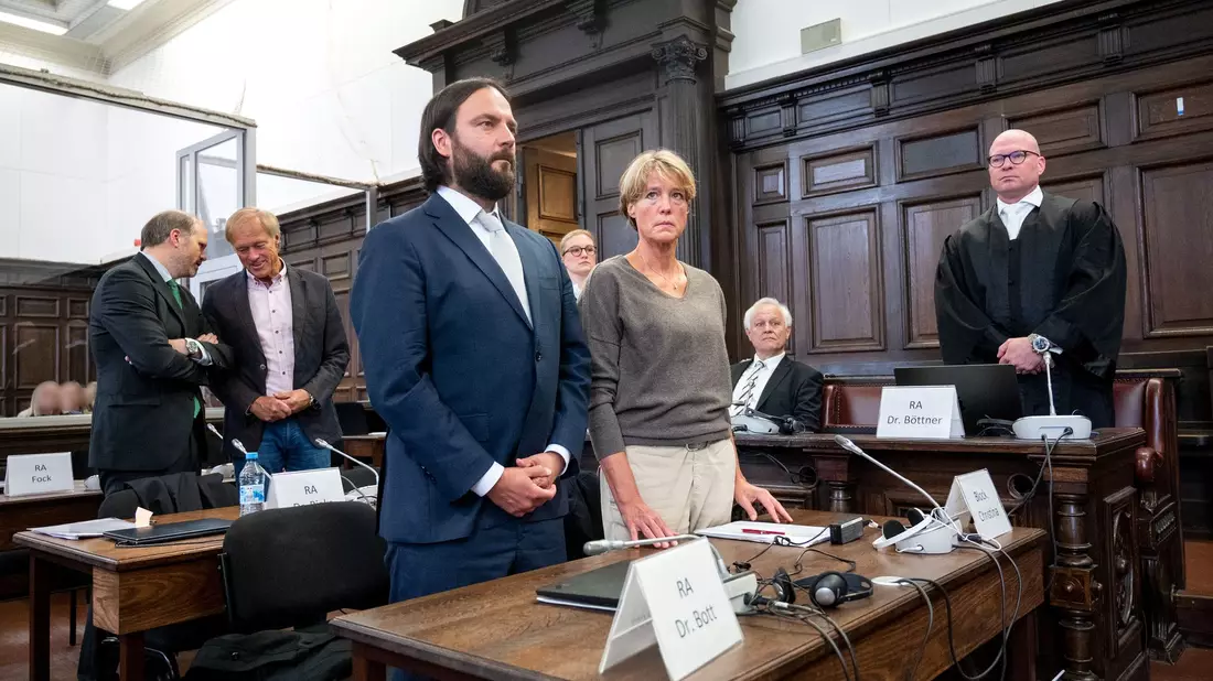 Der Prozess gegen Christina Block begann im Juli 2025. - Bild: Daniel Bockwoldt/dpa / Pool/dpa