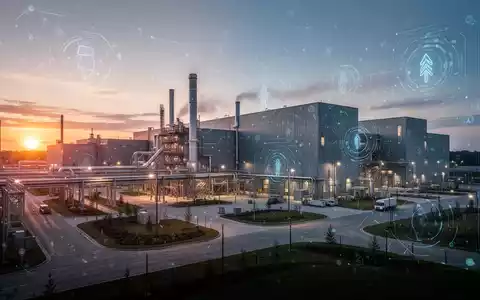 Eine moderne Industrieanlage in Alabama bei Sonnenuntergang, die einen 1,1-Milliarden-Deal symbolisiert. - Foto: über boerse-global.de
