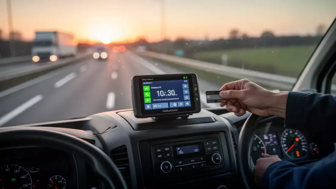EU verschärft Fahrtenschreiber-Regeln für Transporter ab Juli 2026