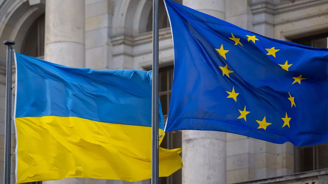 Die Ukraine will möglichst schnell Mitglied der EU werden. (Archivbild) - Bild: Monika Skolimowska/dpa