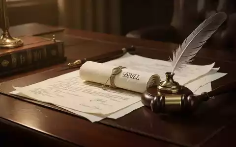Ein Anwaltsschreibtisch mit juristischen Dokumenten, einem Federkiel und einem versiegelten Testament, das Erbrecht und Nachlassplanung symbolisiert. - Foto: über boerse-global.de