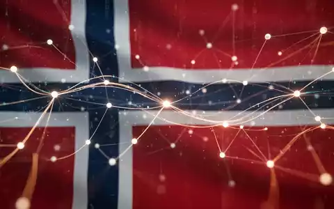 Abstrakte Darstellung von digitalem Datenfluss und Konnektivität mit leuchtenden Linien und Knoten, die ein Netzwerk andeuten. - Foto: über boerse-global.de