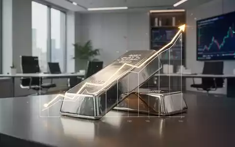 Ein glänzender Platinbarren mit einer subtilen, aufsteigenden Kurskurve, die Wachstum darstellt, in einem eleganten Finanzbüro. - Foto: über boerse-global.de