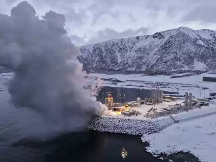 Vorbereitungen zum zweiten Testflug am Weltraumbahnhof in Norwegen. (Handout) - Foto: -/Isar Aerospace/dpa