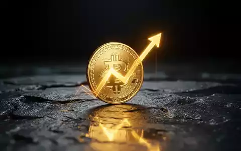 Eine einzelne goldene Münze glänzt hell vor einem dunklen Hintergrund und symbolisiert einen starken Preisanstieg. - Foto: über boerse-global.de