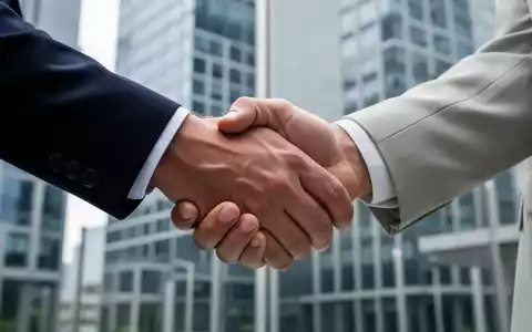 Nahaufnahme eines Händedrucks zwischen zwei Geschäftsleuten, die einen Geschäftsübergang oder eine Fusion symbolisieren. - Foto: über boerse-global.de