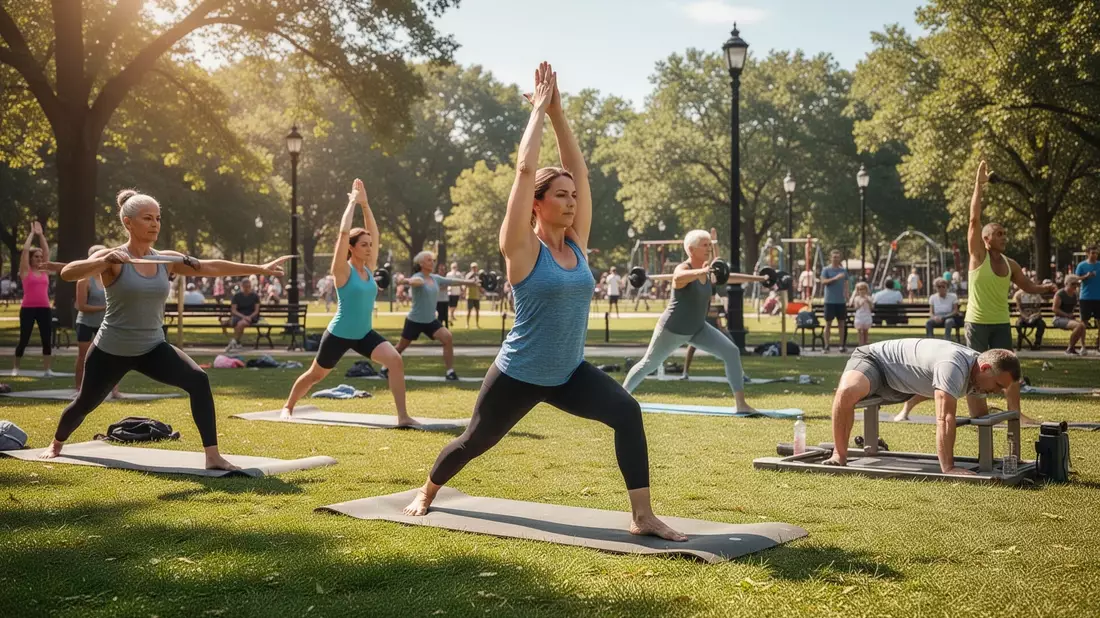 Kostenlose Sommer-Workouts: Bewegung im Park für alle