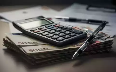 Ein Stapel Euro-Banknoten, ein Taschenrechner und ein Stift liegen auf Dokumenten. Symbolisiert Nachzahlung von Sozialversicherungsbeiträgen. - Foto: über boerse-global.de