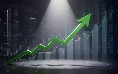 Ein stilisierter Graph mit einem aufwärts zeigenden grünen Pfeil, der eine Rating-Erhöhung symbolisiert. - Foto: über boerse-global.de