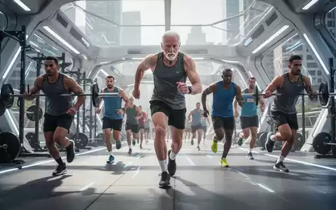 Eine Gruppe von Athleten nimmt an einem modernen, funktionalen Fitness-Wettbewerb teil, der Langlebigkeit und Bewegungsqualität betont. - Foto: über boerse-global.de