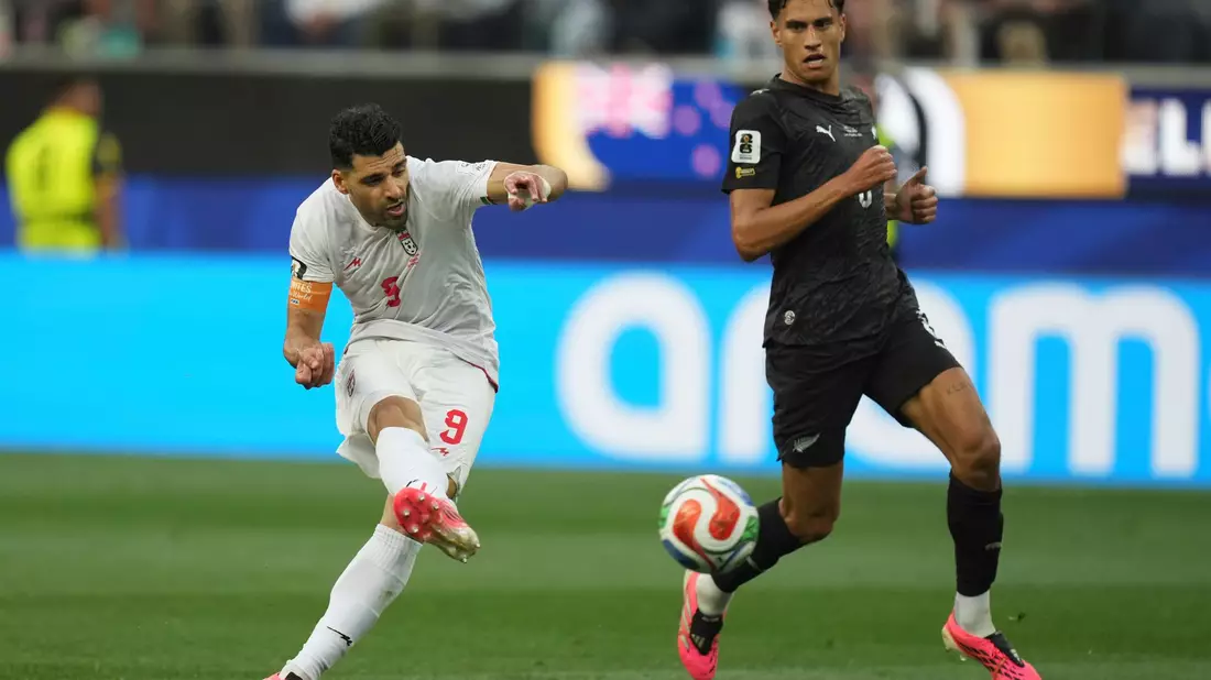 Kapitän Taremi hatte nach dem Spiel zwei Botschaften, die ihm wichtig waren. - Bild: Andre Penner/AP/dpa