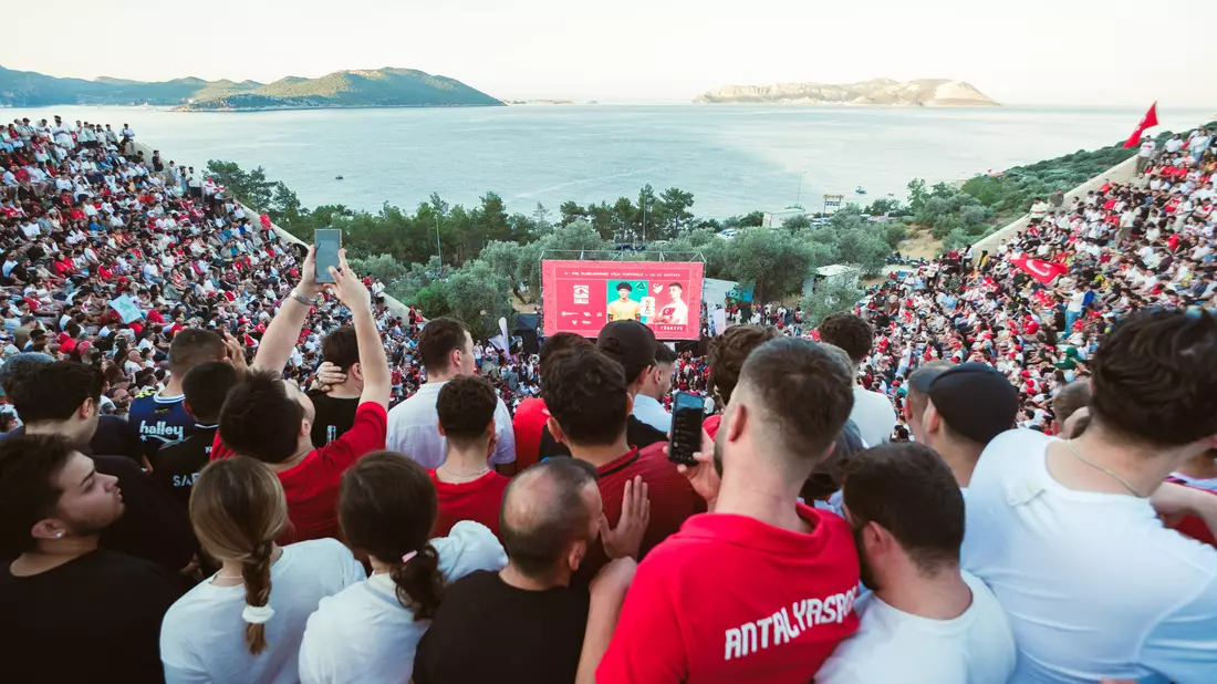 Public Viewing im Amphitheater