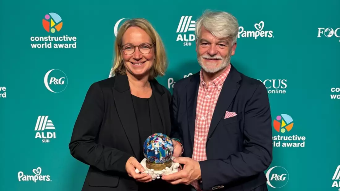 Deutsche Fernsehlotterie erhält Sonderpreis in der Kategorie 'Constructive Impact' des #ConstructiveWorldAward - Bild: presseportal.de