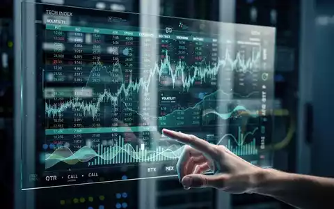 Eine Hand tippt auf einem Bildschirm mit komplexen Finanzdaten und Diagrammen, die den Anstieg von Put-Optionen zeigen. - Foto: über boerse-global.de