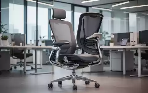 Ein moderner, ergonomischer Bürostuhl mit verstellbaren Elementen in einem stylischen Büroambiente, der Komfort und Innovation vereint. - Foto: über boerse-global.de