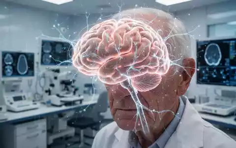 Ein detailliertes Bild eines menschlichen Gehirns mit leuchtenden neuronalen Verbindungen, überlagert von medizinischer Scantechnologie. - Foto: über boerse-global.de