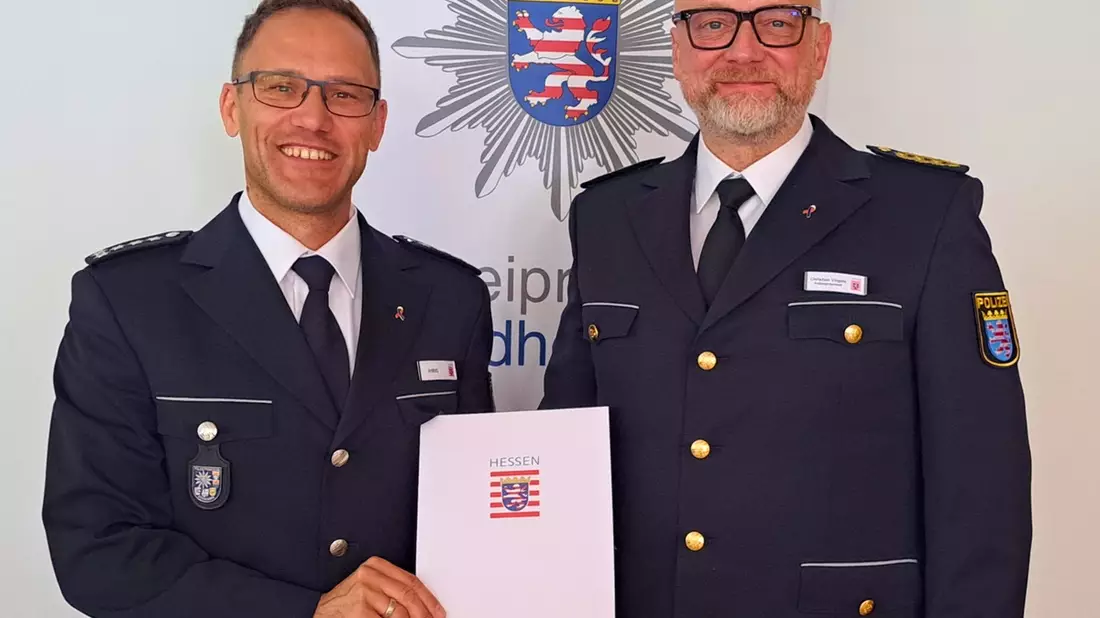 POL-DA: Bensheim: Erster Polizeihauptkommissar Daniel Ihrig übernimmt Leitung der Polizeistation - Bild: presseportal.de