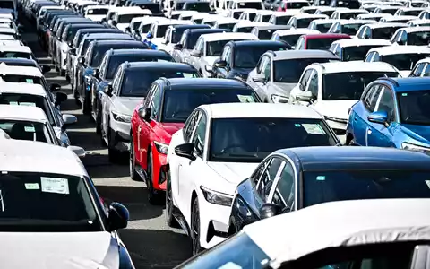 Deutschland exportierte viele Autos in die USA. (Archivbild) - Foto: Sina Schuldt/dpa