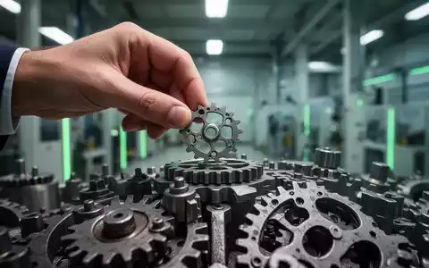 Eine Hand platziert ein kleines Zahnrad auf einem komplexen Mechanismus, der die Erweiterung und Verschärfung von EU-Regulierungen symbolisiert. - Foto: über boerse-global.de