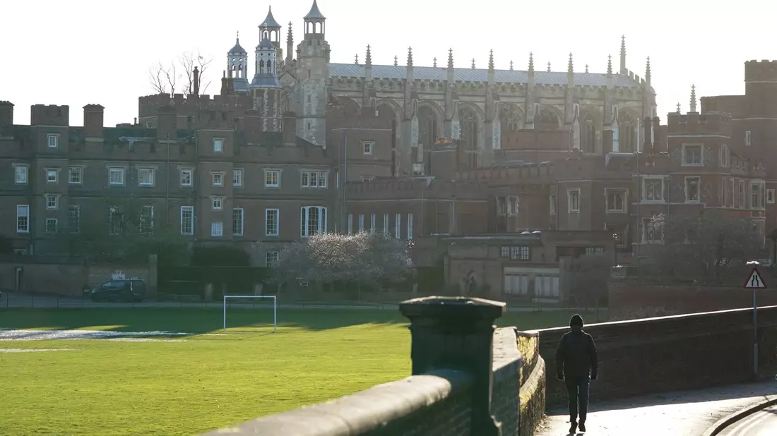 Bereits mehrere Royals besuchten das Eton College.  - Bild: Andrew Matthews/PA Wire/dpa