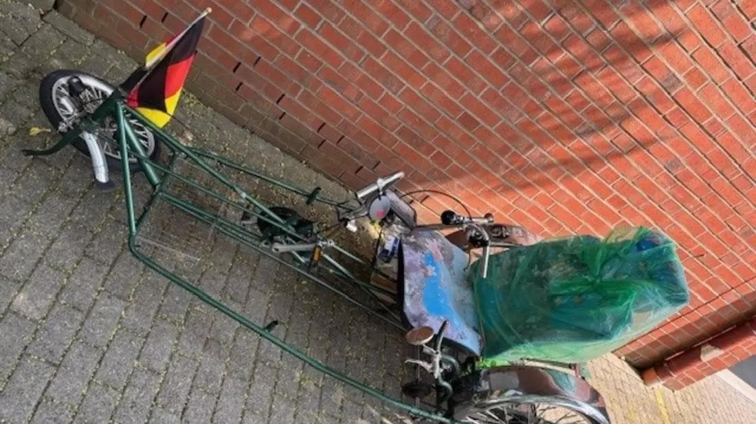 POL-MS: Liegefahrrad sichergestellt - Polizei sucht Eigentümer - Bild: presseportal.de