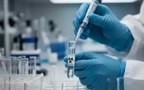 Nahaufnahme der Hände eines Wissenschaftlers, der in einem Labor eine Flüssigkeit in ein Reagenzglas pipettiert. - Foto: über boerse-global.de