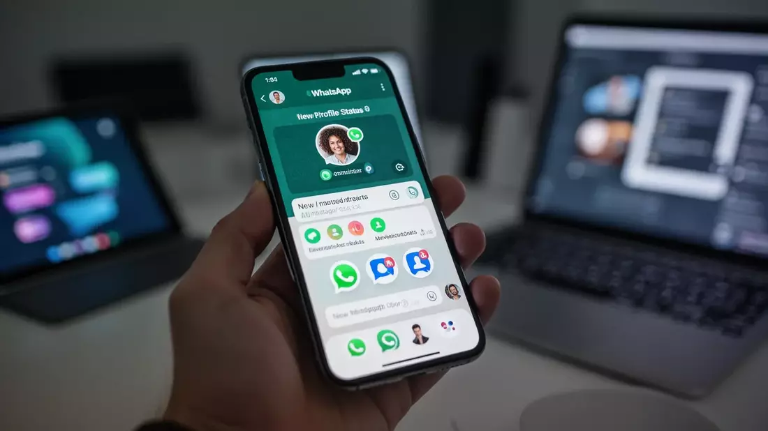 WhatsApp Update: Neue Status-Funktionen und Multi-Account-Support