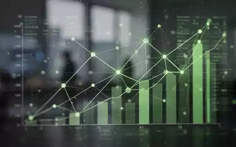 Eine abstrakte Darstellung von Datenpunkten und Verbindungslinien, die Wachstum und Konformität im Finanzsektor symbolisieren. - Foto: über boerse-global.de