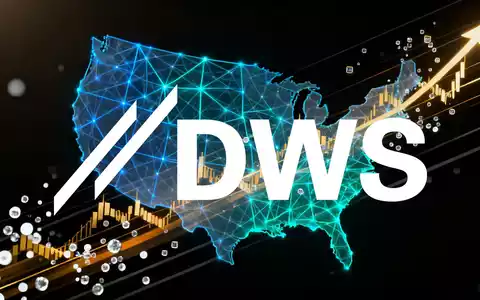 Abstrakte Darstellung von KI-Technologie mit leuchtenden neuronalen Netzen, verbunden mit einer Umrisskarte der USA und Finanzdaten. - Foto: über boerse-global.de