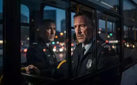 Ein erschöpfter Busfahrer im Bus, der aus dem Fenster schaut, mit einem müden Ausdruck, der Stress und lange Arbeitszeiten widerspiegelt. - Foto: über boerse-global.de